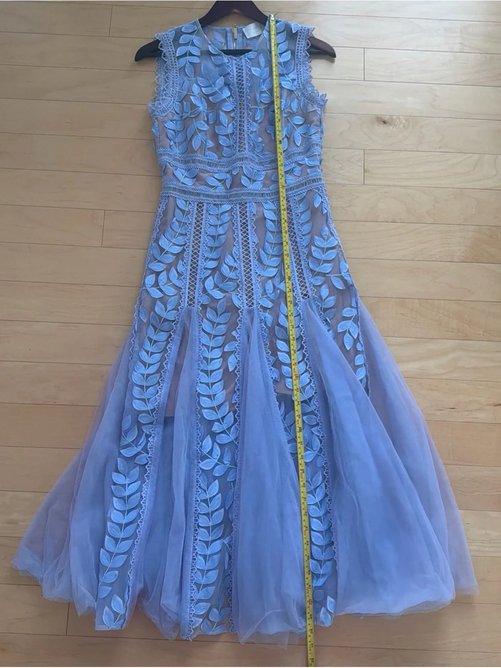 Bronx and Banco Saba Midi Flared Dress in Violet Size M Wedding Guest | Prom - Picture 8 of 12